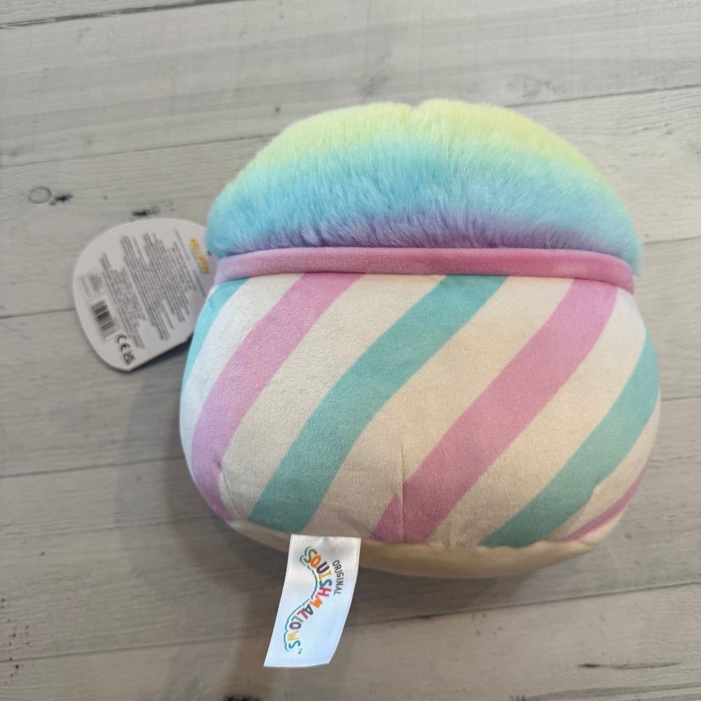 Squishmallows Bevin the snow cone‎ rainbow plush - Picture 3 of 5